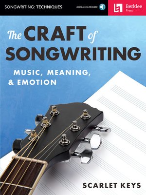 cover image of The Craft of Songwriting